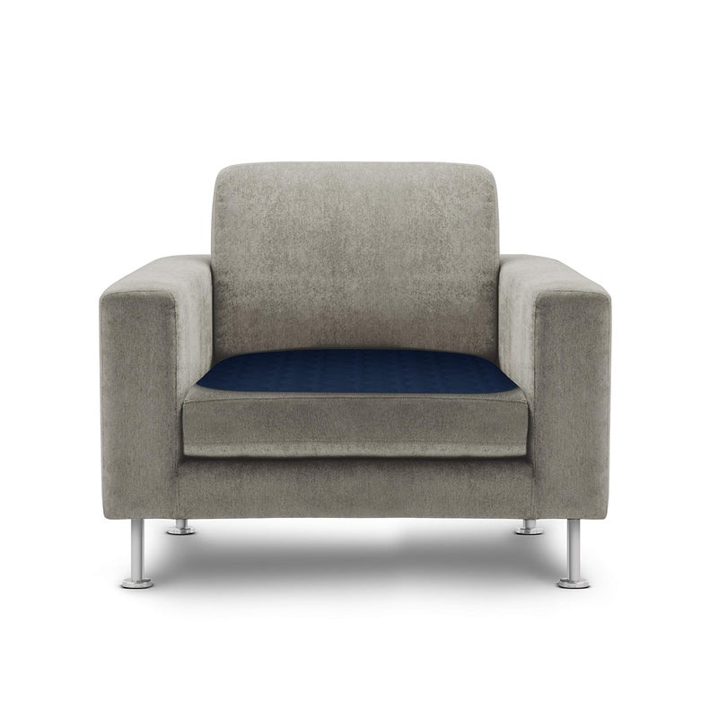 RMS Washable & Reusable Incontinence Chair Pad, Seat Protector & Bed Pad (Blue) - Image 4